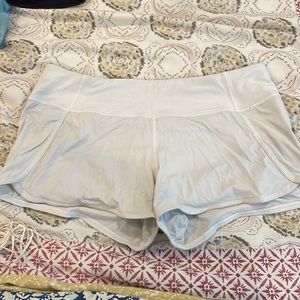 White Lulu Shorts